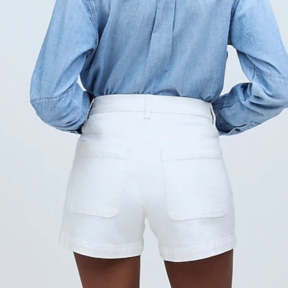 Madewell tile white The Denim Emmett Short: Patch Pocket Edition - Picture 4 of 6